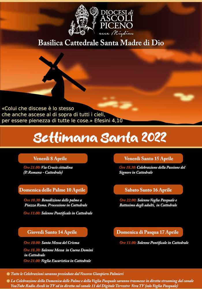 Settimana Santa 2022 - locandina