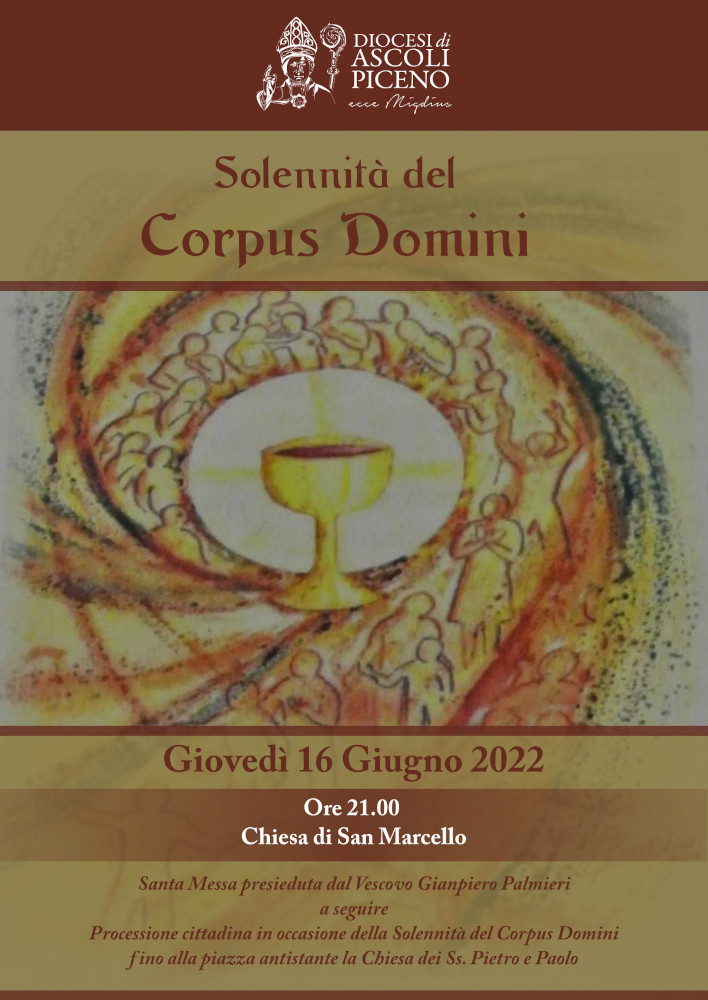Corpus Domini 2022 - locandina