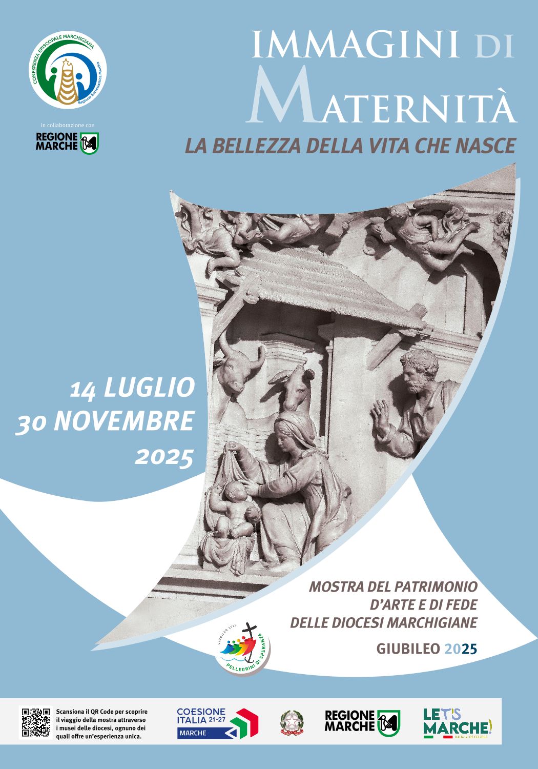 Immagini di Maternità: un percorso tra arte, fede e riflessione contemporanea - locandina