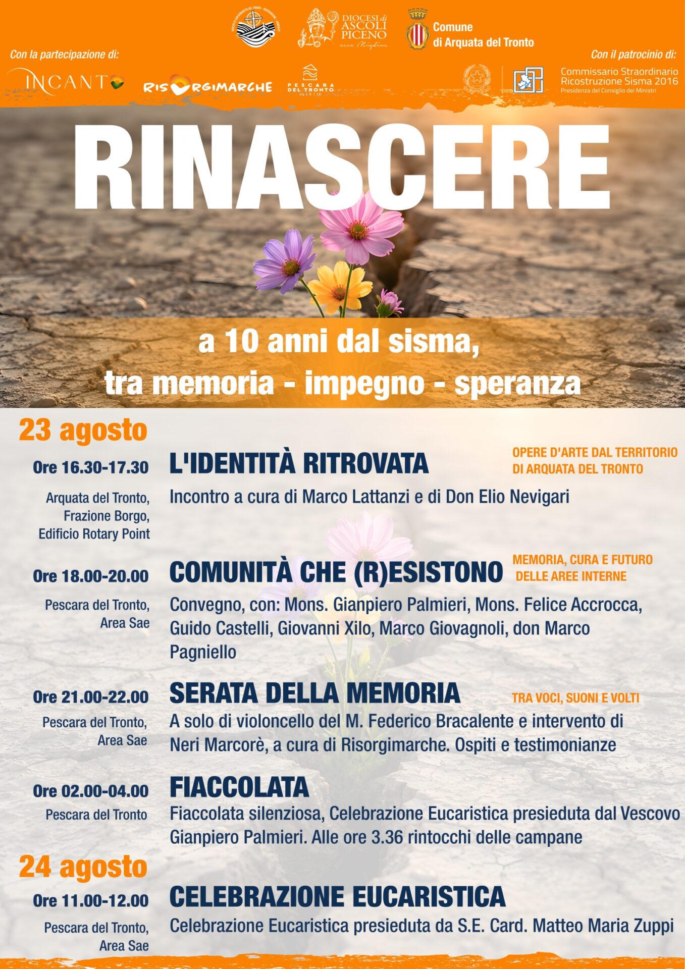 RINASCERE: a 10 anni dal sisma, tra memoria, impegno e speranza - anteprima RINASCERE: a 10 anni dal sisma, tra memoria, impegno e speranza - anteprima
